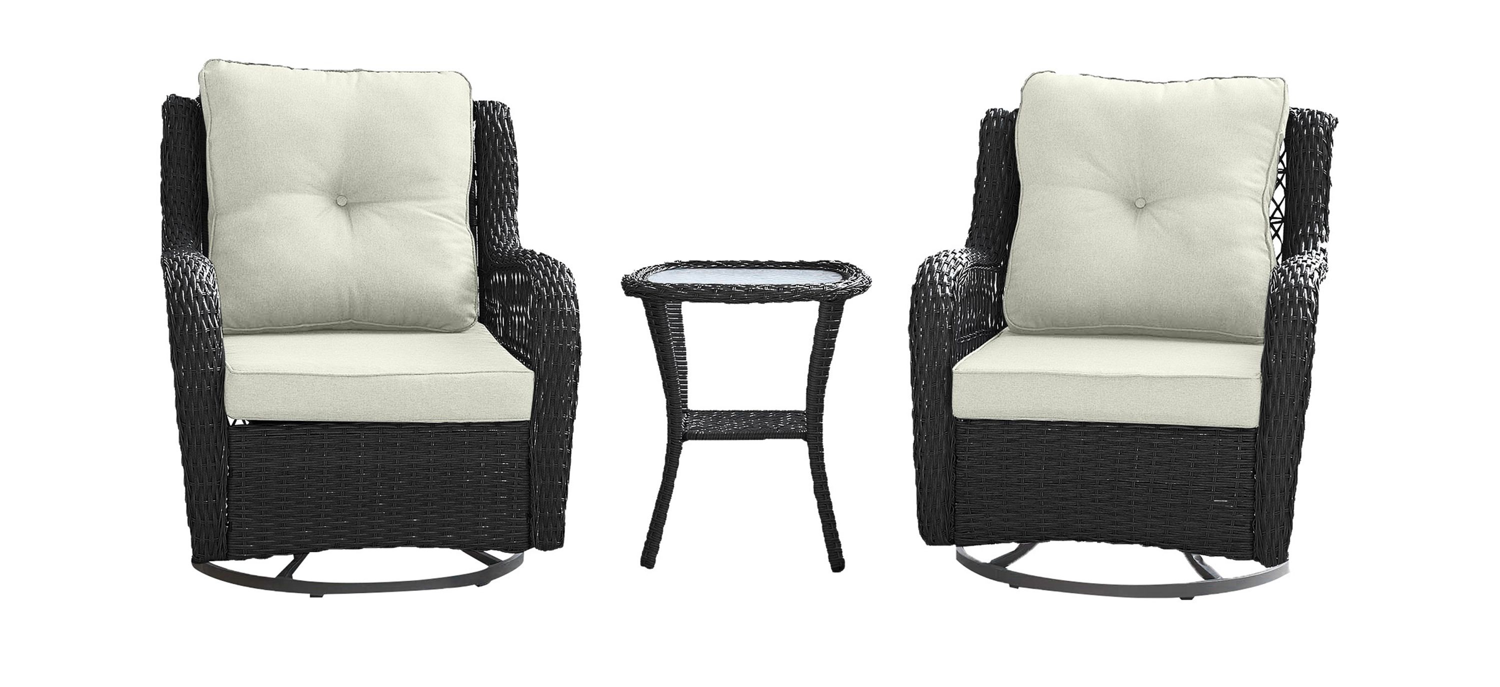 Oatrun Outdoor Patio Group with End Table