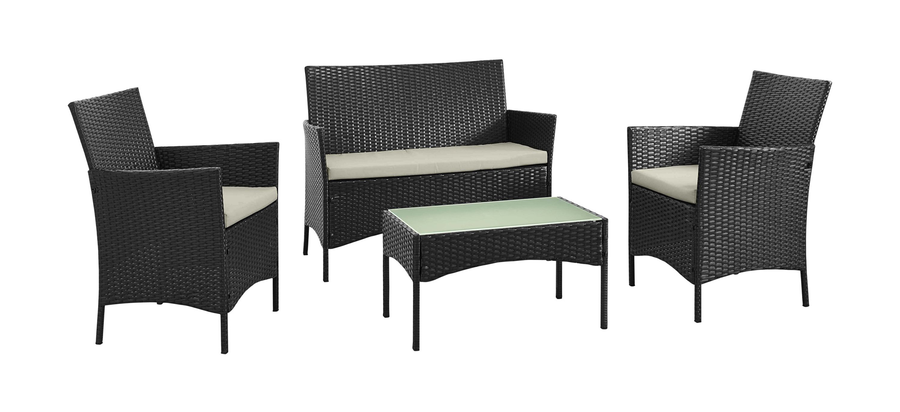 Thatcher Outdoor Patio Set with Coffee Table
