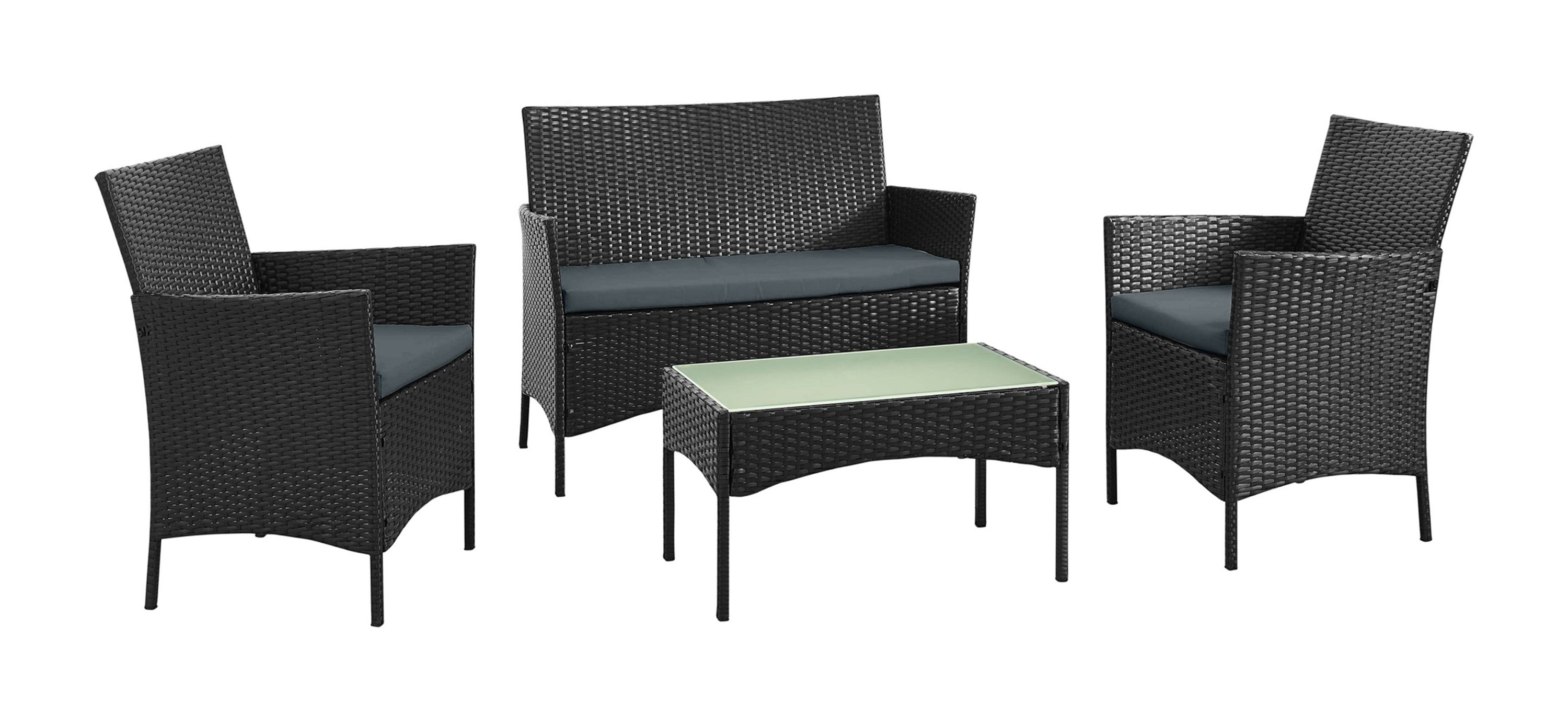 Thatcher Outdoor Patio Set with Coffee Table