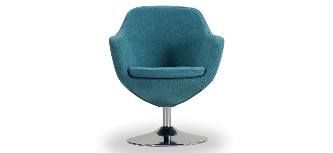 Caisson Swivel Accent Chair