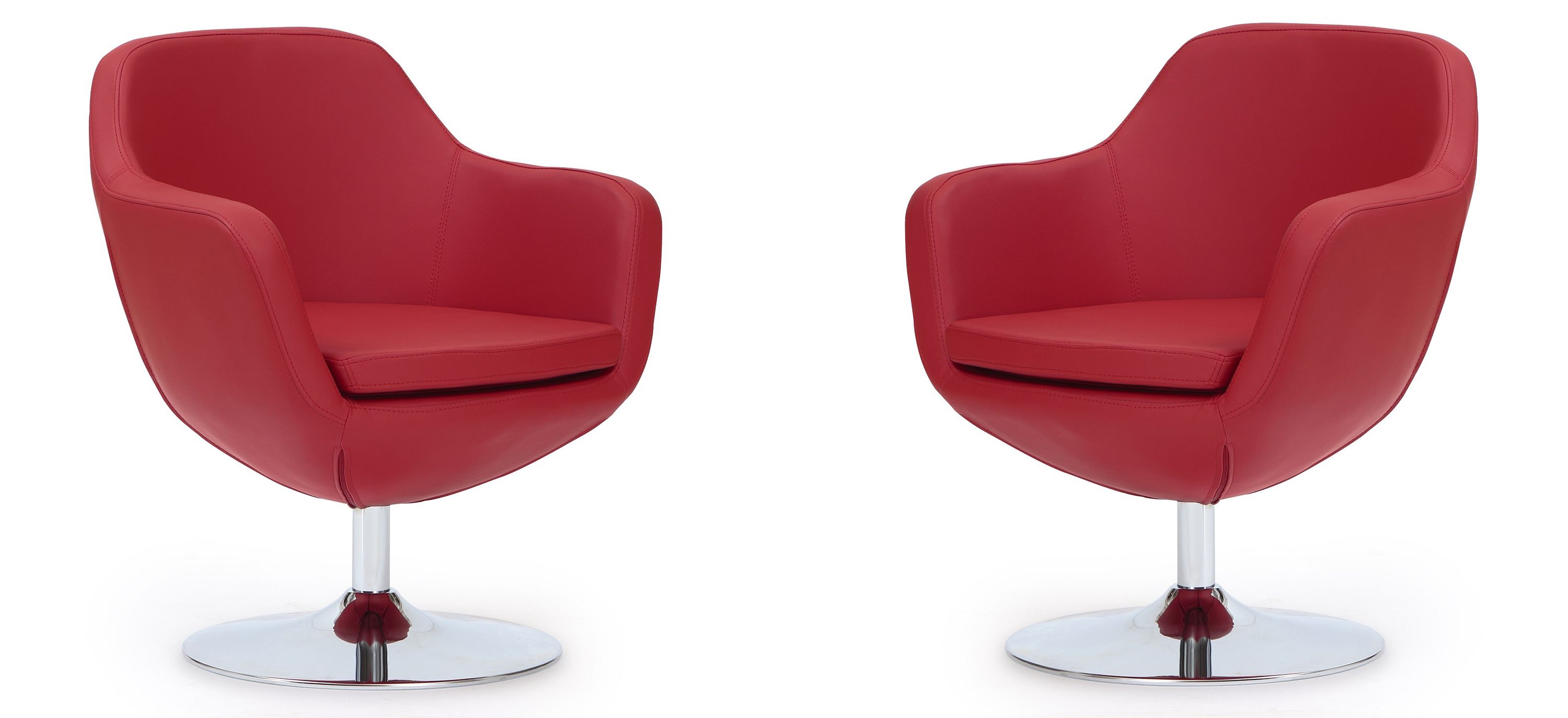 Caisson  Swivel Accent Chair (Set of 2)