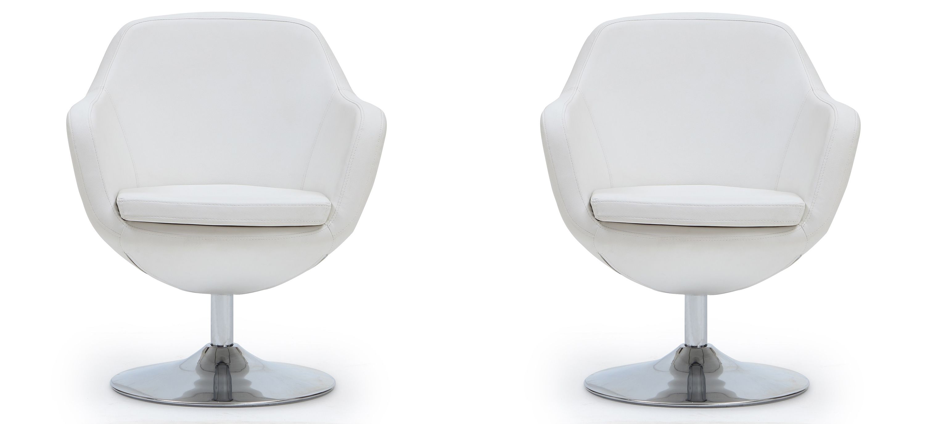 Caisson  Swivel Accent Chair (Set of 2)