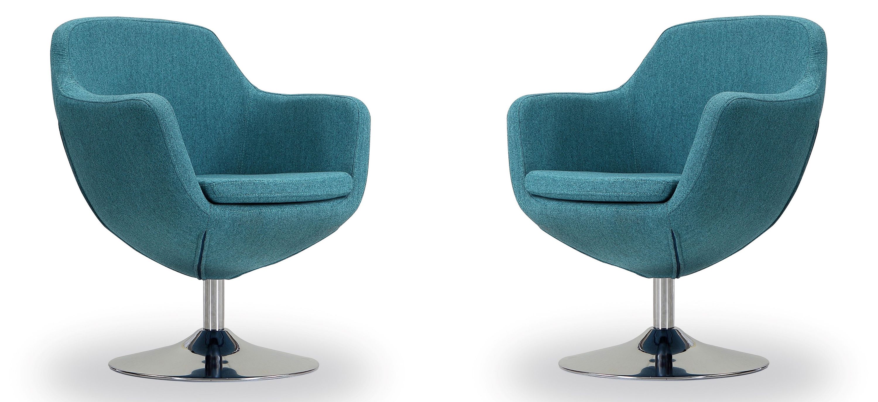 Caisson Swivel Accent Chair (Set of 2)