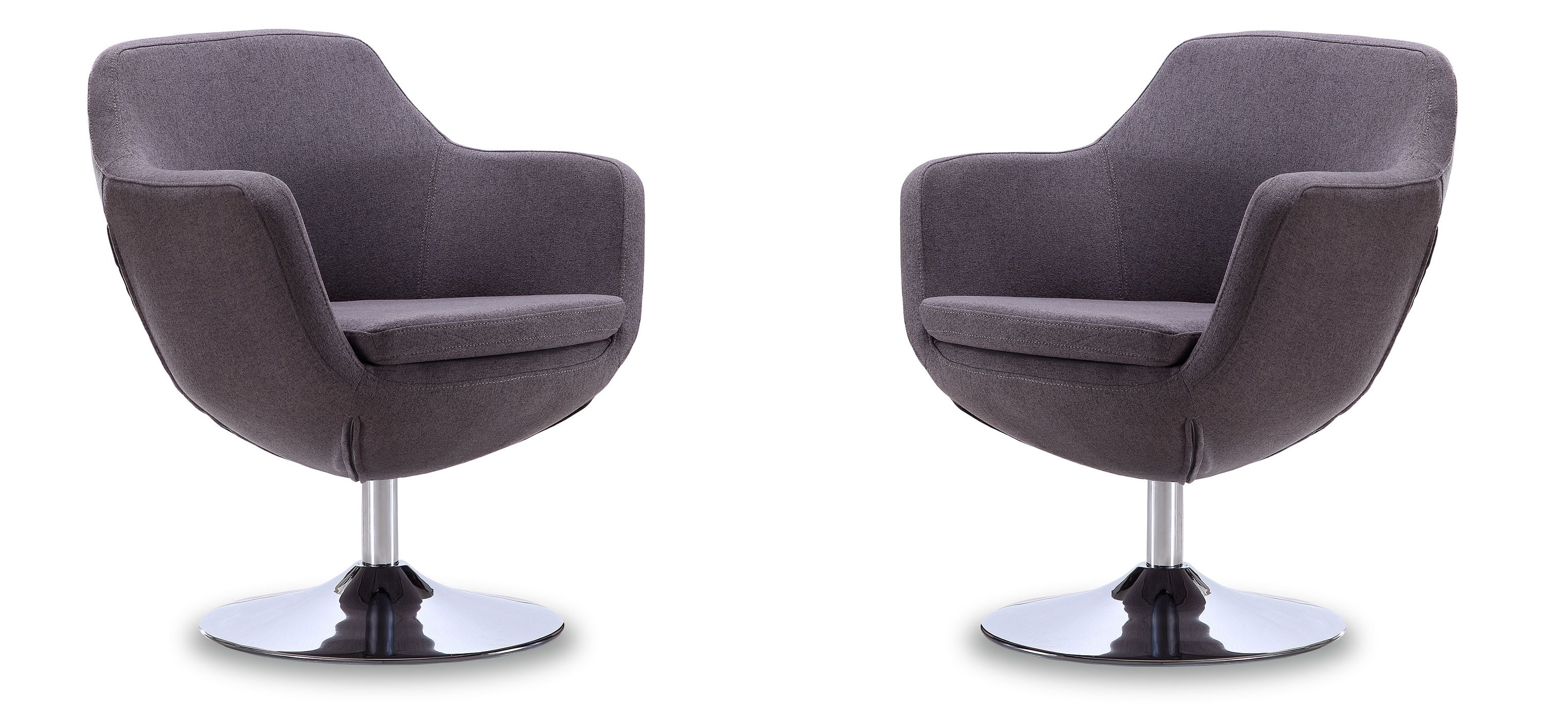 Caisson Swivel Accent Chair (Set of 2)