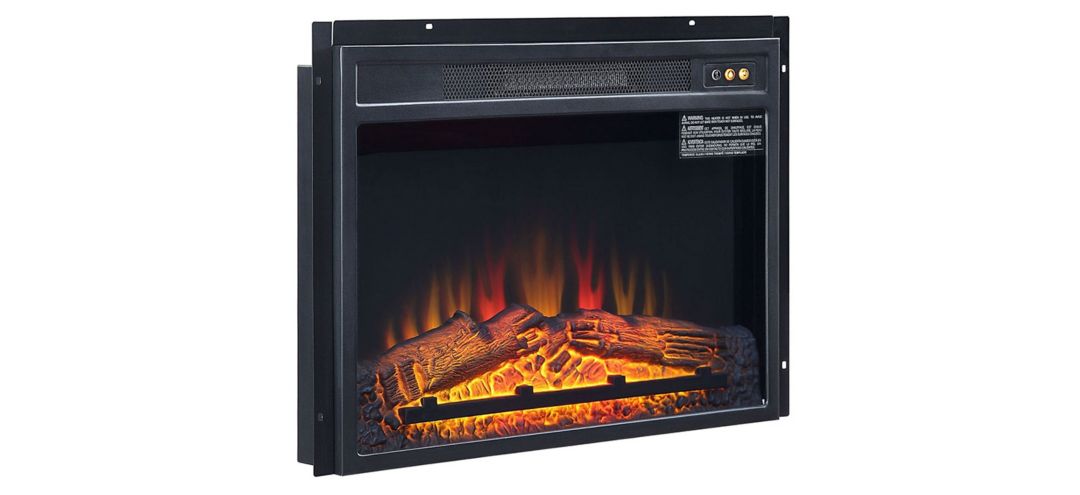 "Gerald Electric 23"" Fireplace with Heat Functionality"