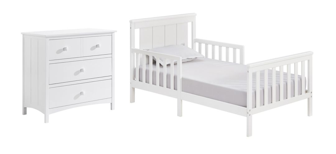 Oxford Baby Lazio Toddler Bed and Dresser Set - 2 pc.
