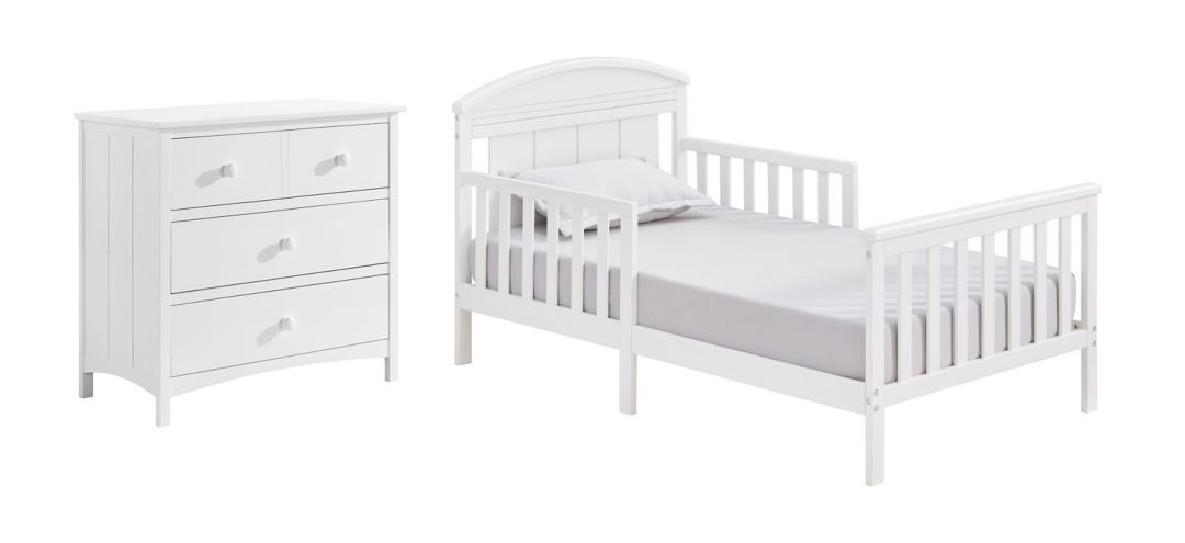 590394200 Oxford Baby Baldwin Toddler Bed & Dresser Set - 2  sku 590394200