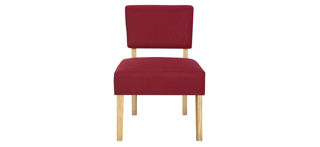 Monarch Specialties Linen Slipper Chair