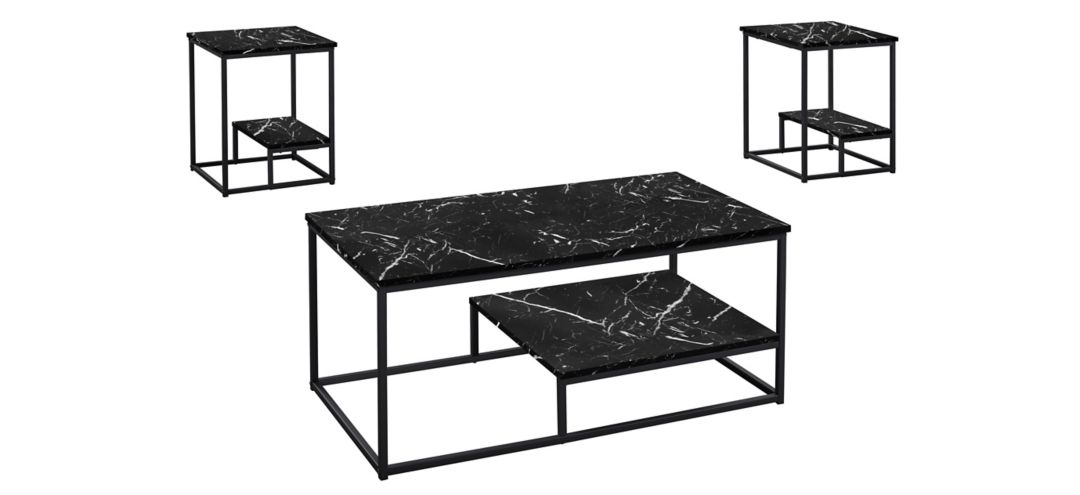 300234413 Monarch Specialties 3pc. Table Set sku 300234413