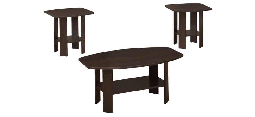 Monarch Specialties 3pc. Table Set