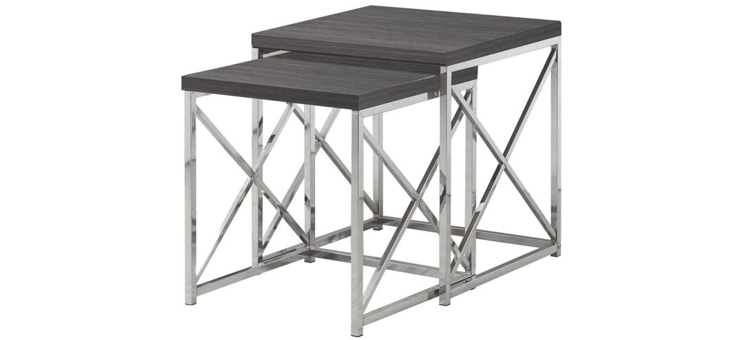 310204720 Haan Square Nesting Tables: Set of 2 sku 310204720