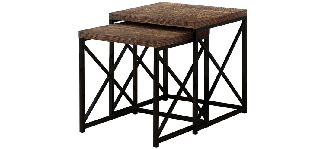 310204750 Haan Square Nesting Tables: Set of 2 sku 310204750