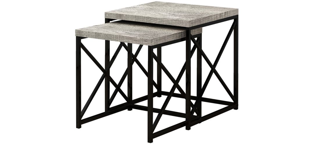 310204760 Haan Square Nesting Tables: Set of 2 sku 310204760