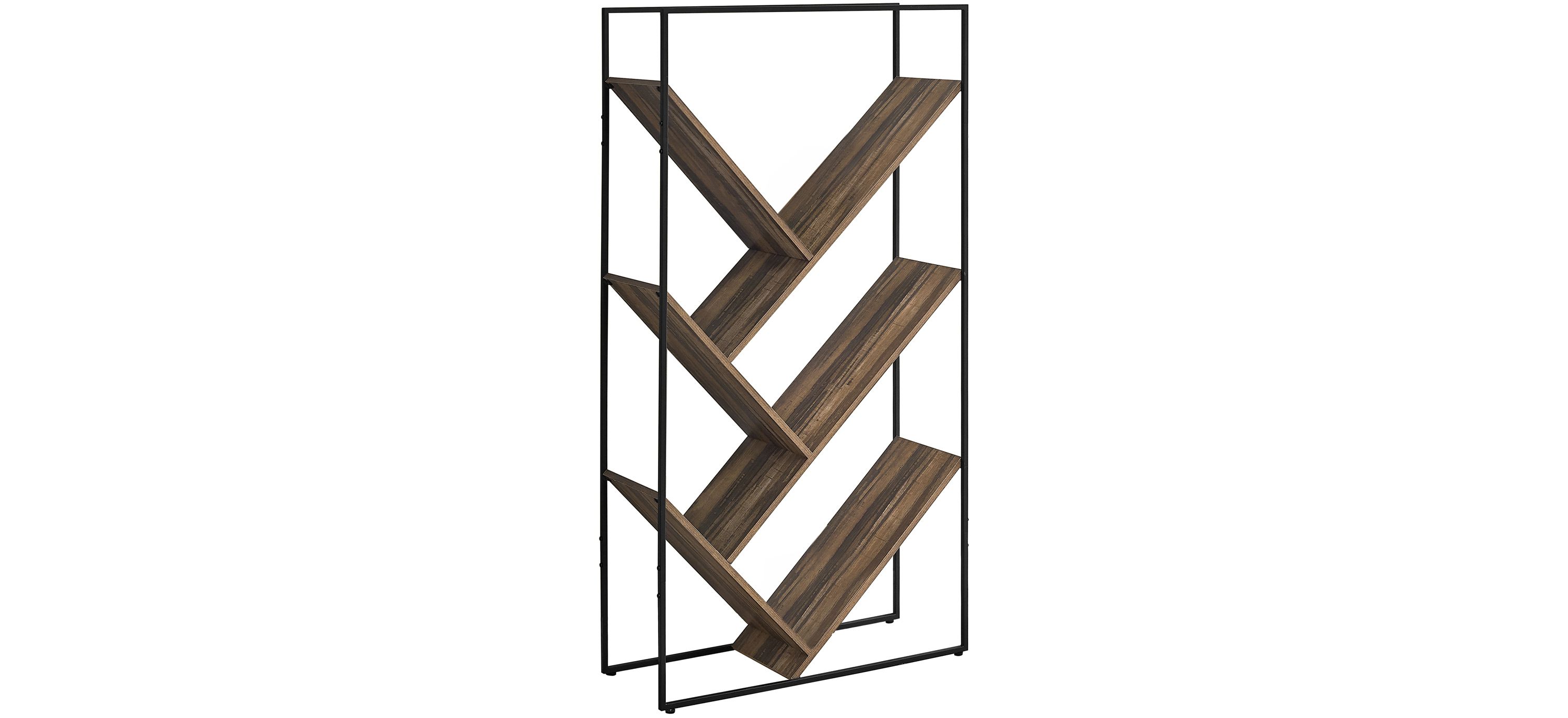 Titus Bookcase w/ Slanted Shelves