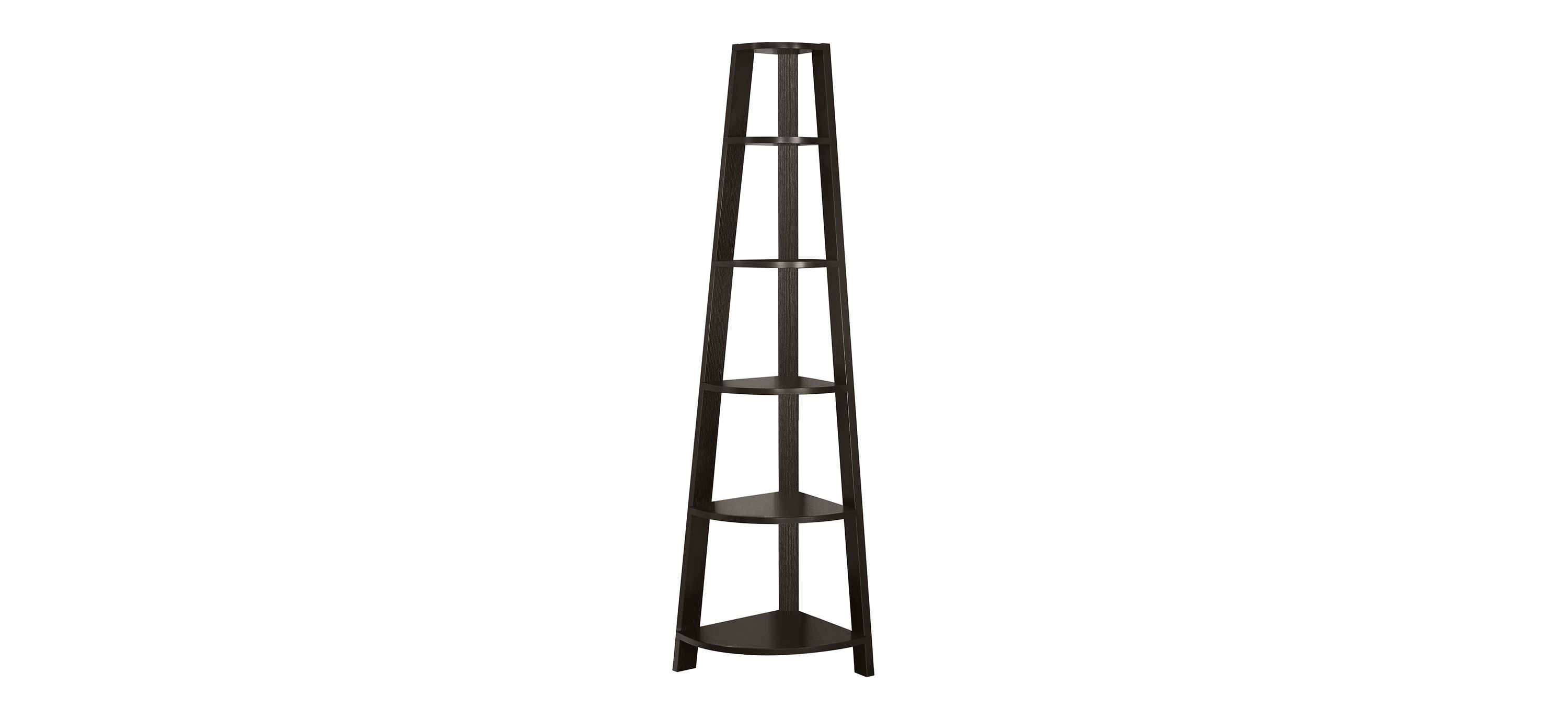 Monarch 72 Corner Bookcase