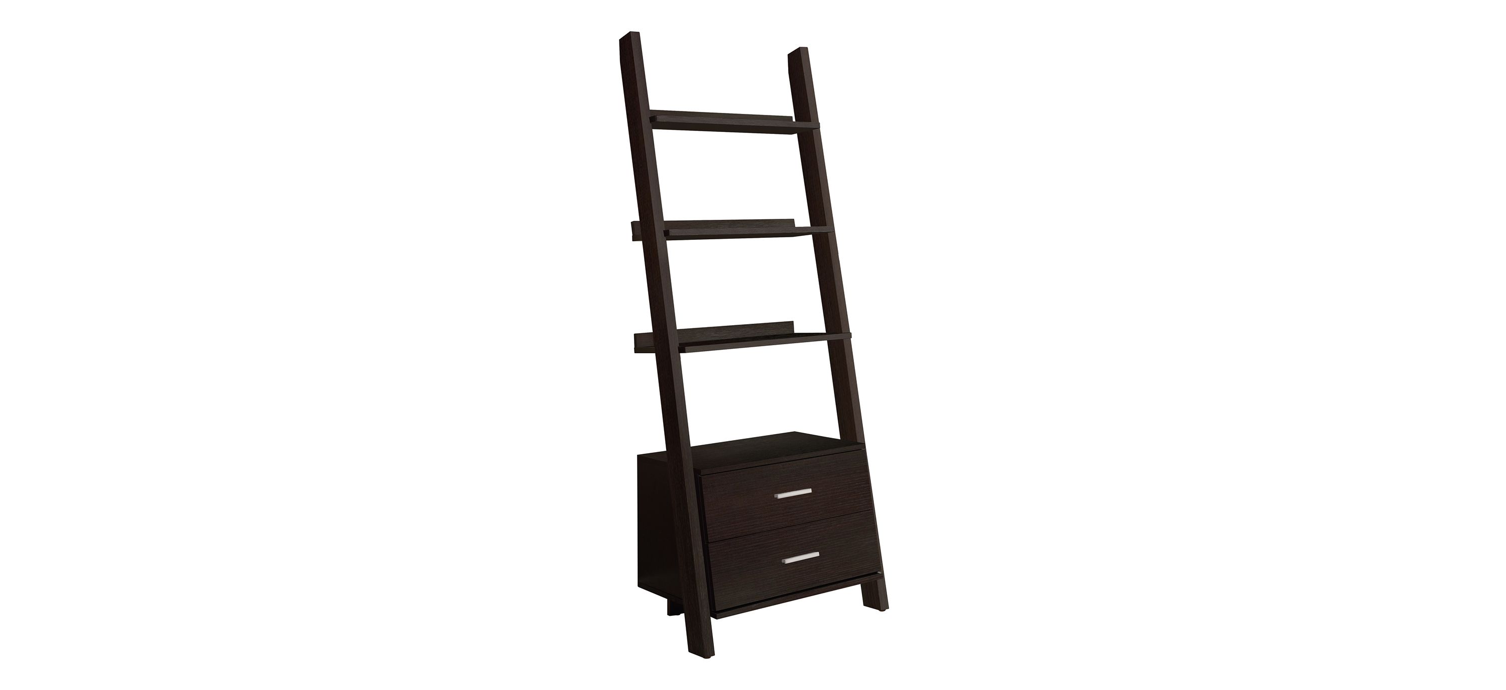 Monarch Leaning 69 Bookcase