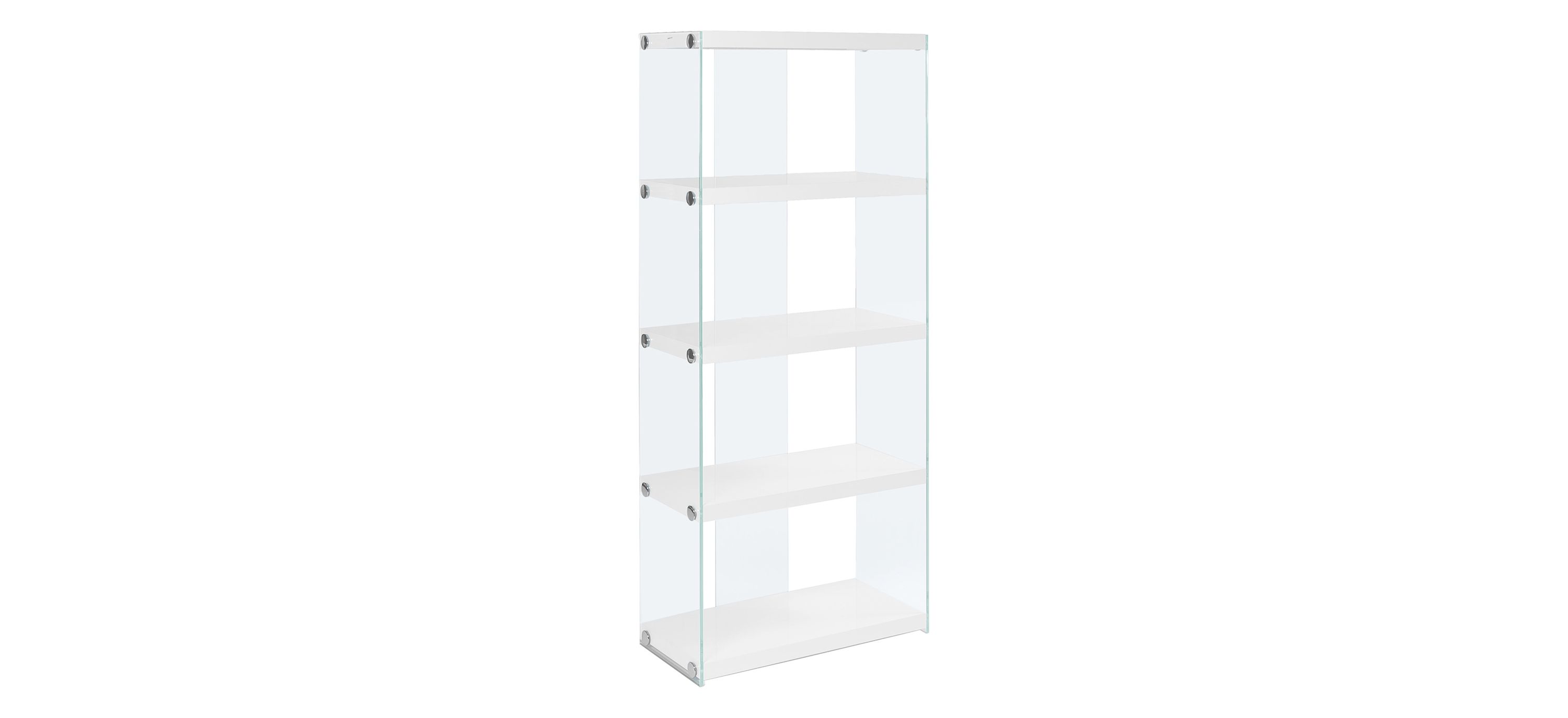 Monarch Tempered Glass 60 Bookcase