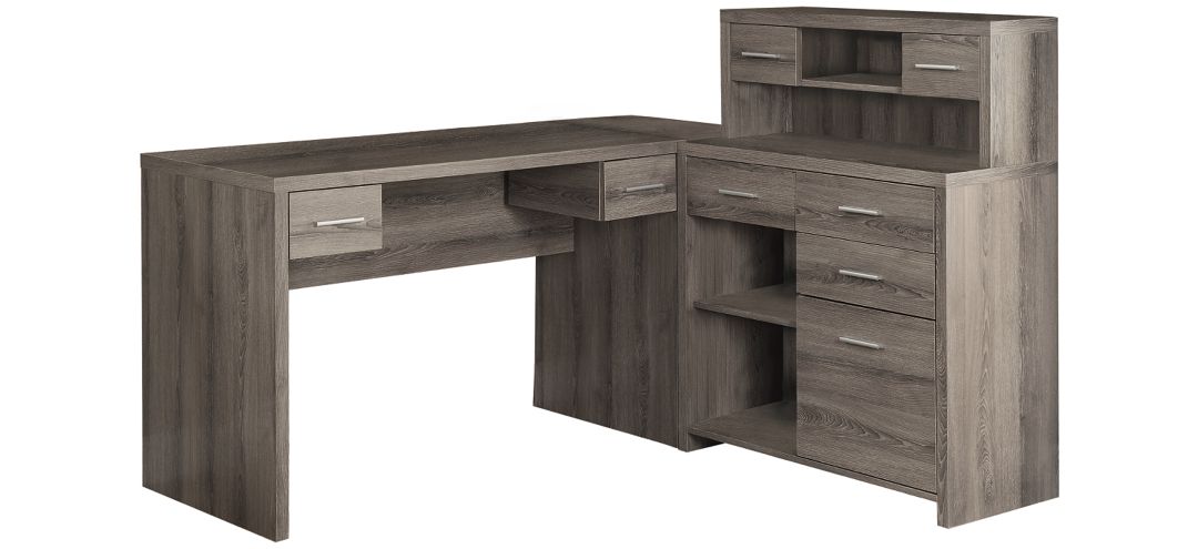 Caressa L-Shaped Computer Desk