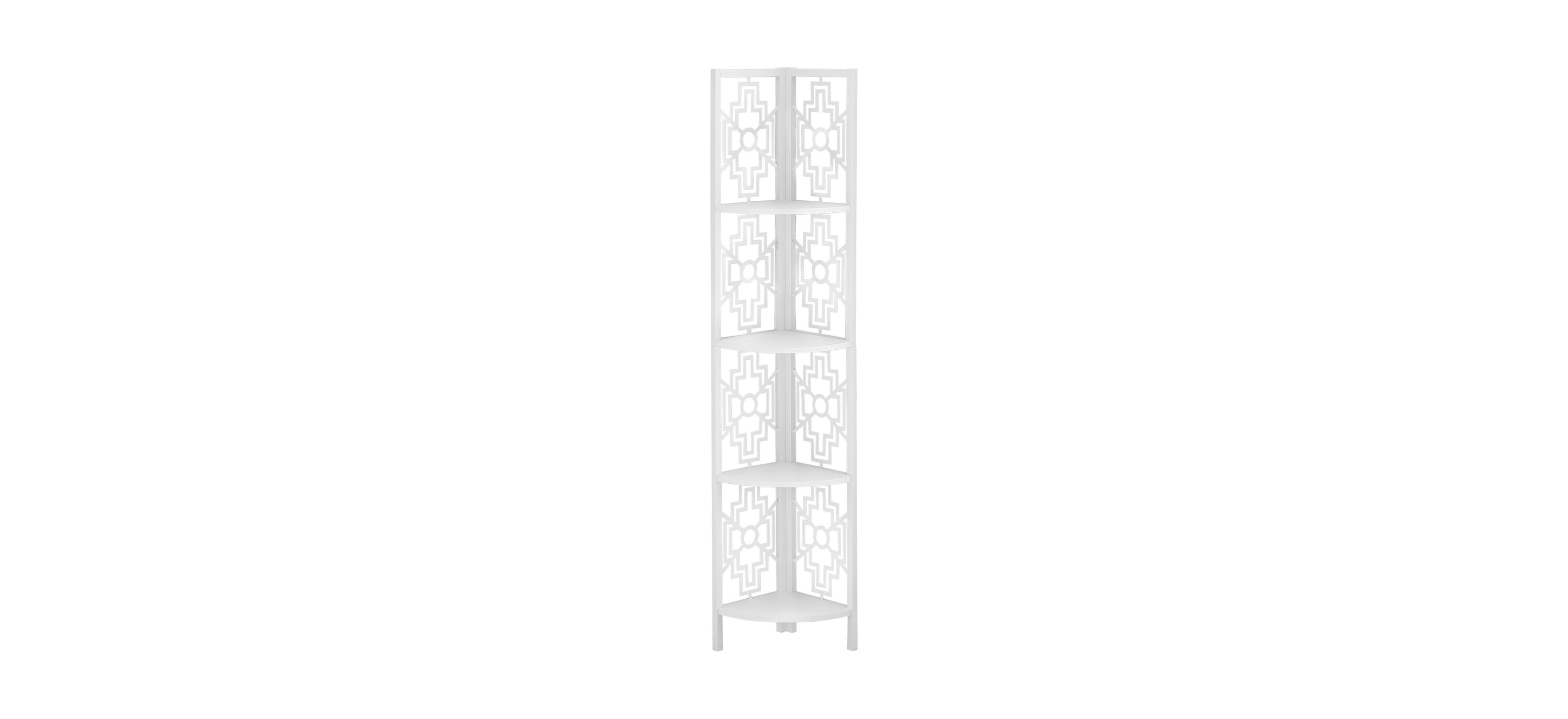 Noe Metal Corner Bookcase