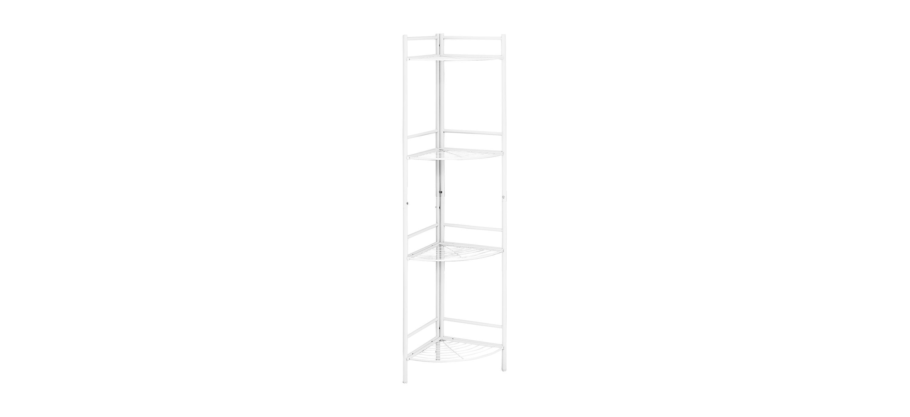Renata Corner Metal Bookcase