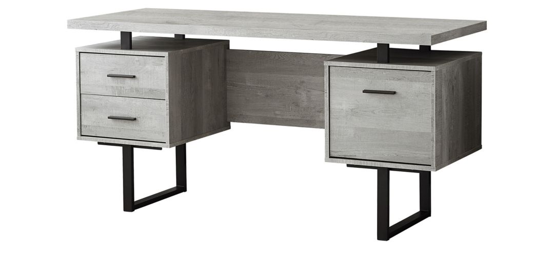 369249480 Grover Computer Desk with Floating Desktop sku 369249480