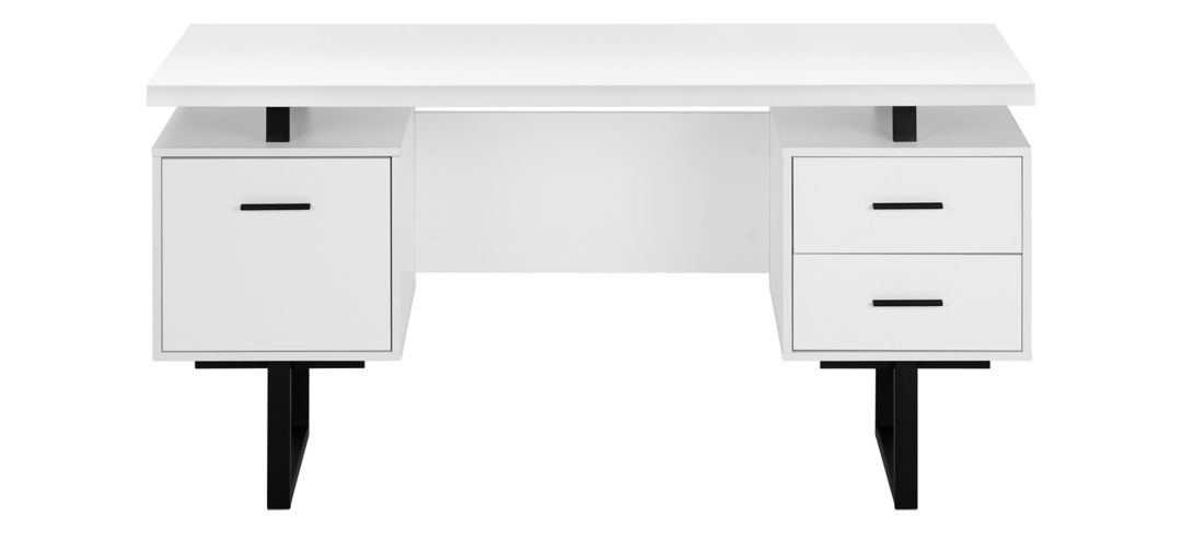 369249550 Grover Computer Desk with Floating Desktop sku 369249550