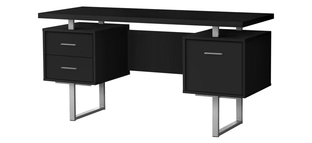 369249600 Grover Computer Desk with Floating Desktop sku 369249600