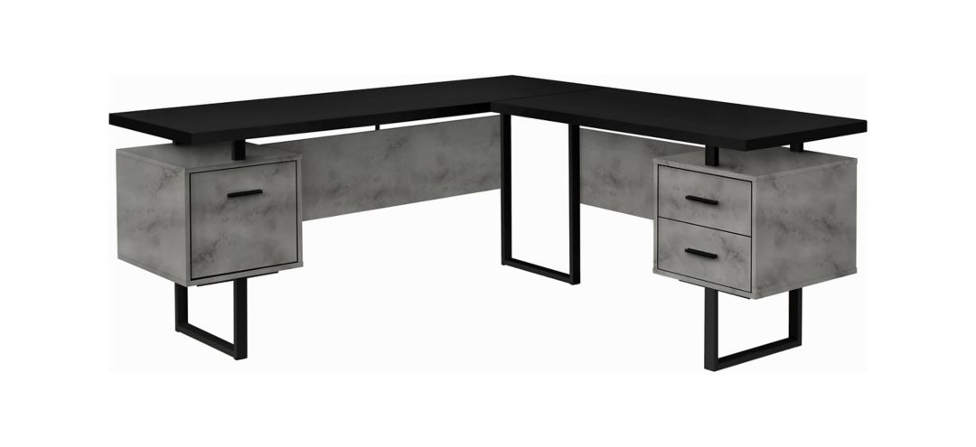 Gunnar Reversible L-Shaped Computer Desk