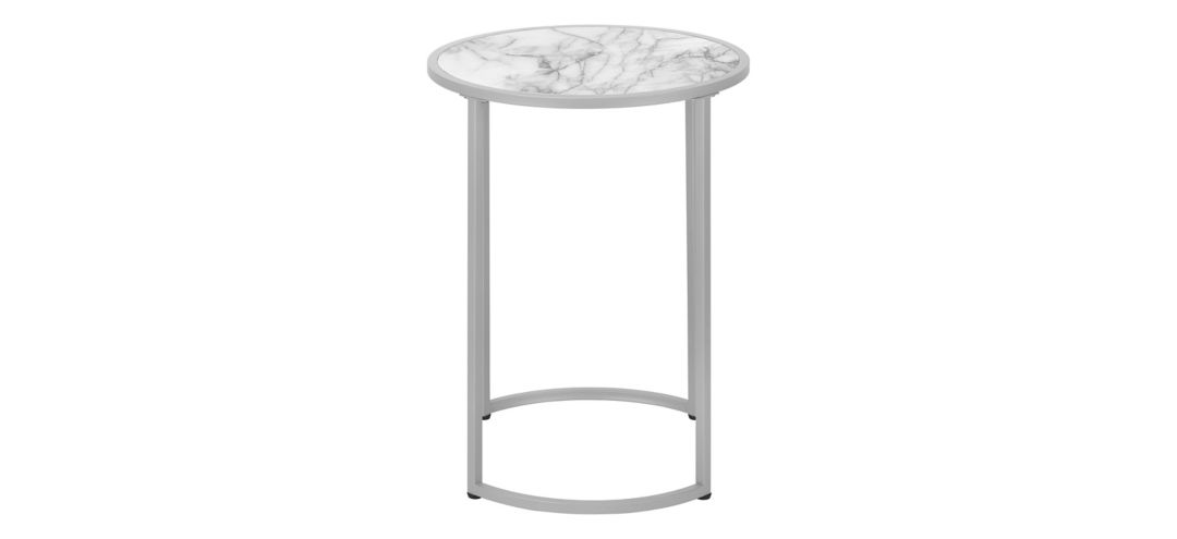 Monarch Specialties Marble Accent Table
