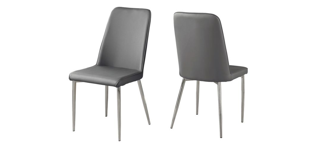 I1035 Monarch Cushioned Dining Chair- Set of 2 sku I1035