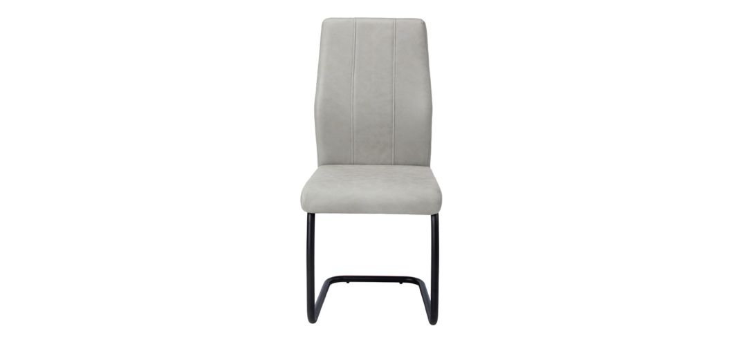 I1113 Monarch Faux Suede Dining Chair- Set of 2 sku I1113