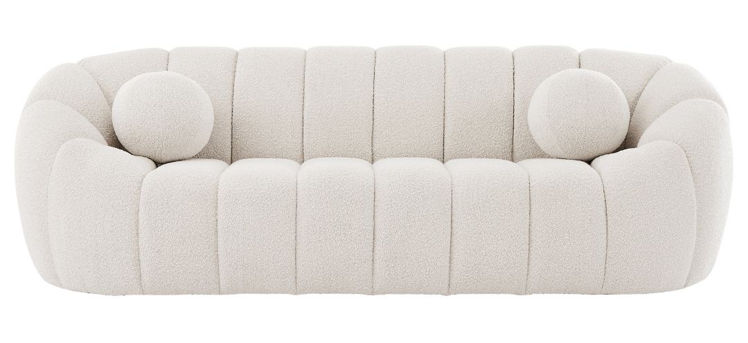 Elijah Boucle Fabric Sofa
