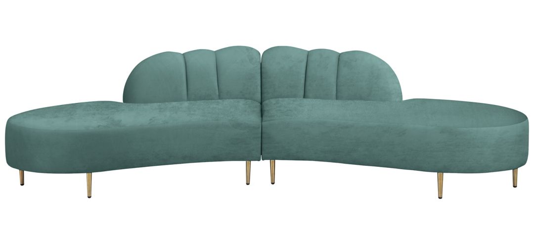 Divine Velvet 2pc. Sectional