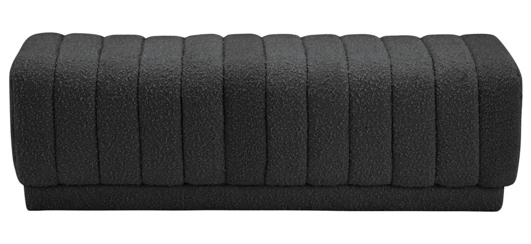 215215010 Heathrow Boucle Fabric Ottoman/Bench sku 215215010