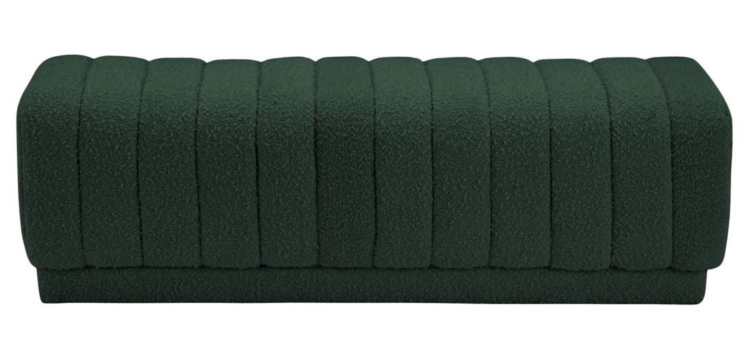 Heathrow Boucle Fabric Ottoman/Bench