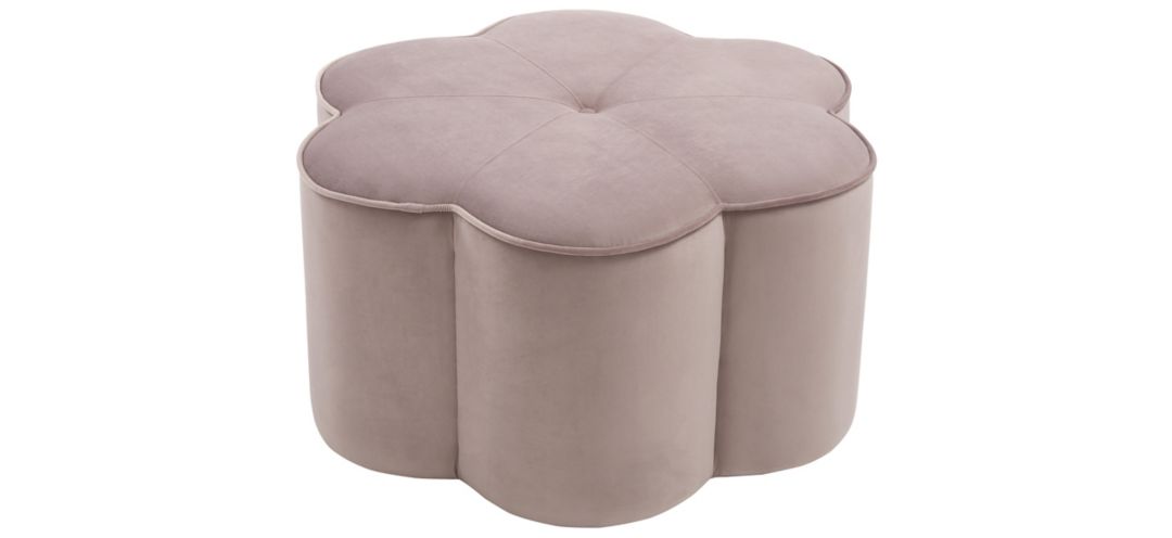 Daisy Velvet Ottoman