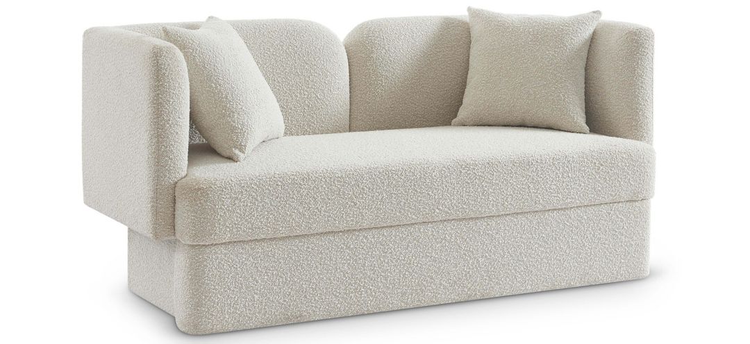 235261650 Marcel Boucle Fabric Loveseat sku 235261650