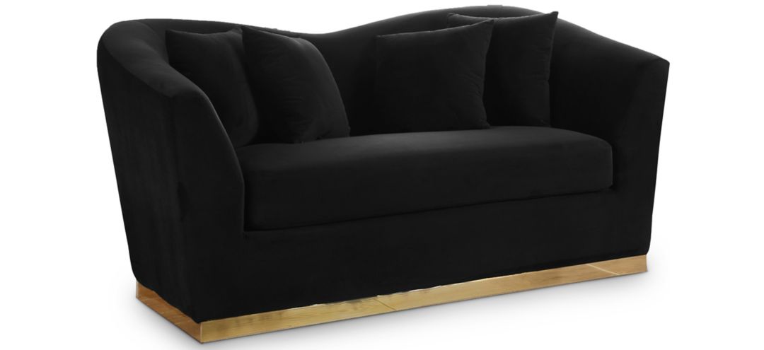 235261720 Arabella Velvet Loveseat sku 235261720