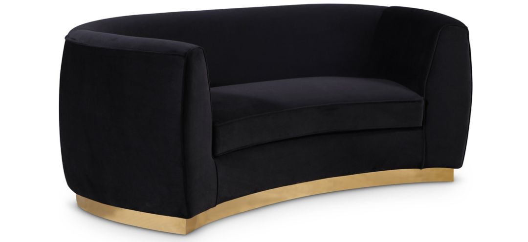 235262030 Julian Velvet Loveseat sku 235262030