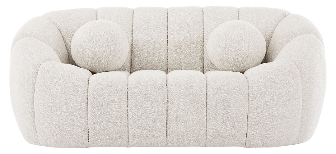 Elijah Boucle Fabric Loveseat