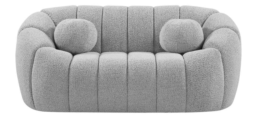 Elijah Boucle Fabric Loveseat