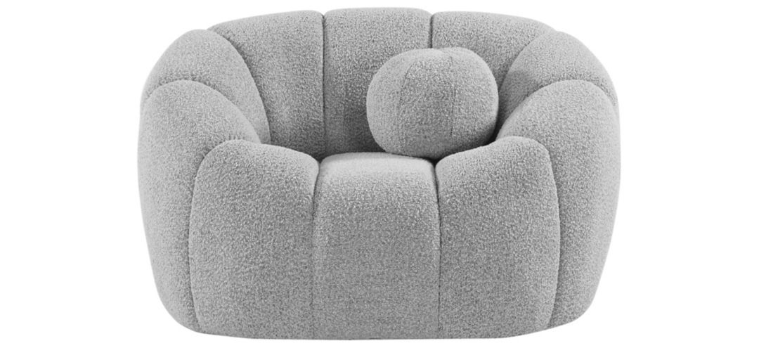 238290710 Elijah Boucle Fabric Chair sku 238290710