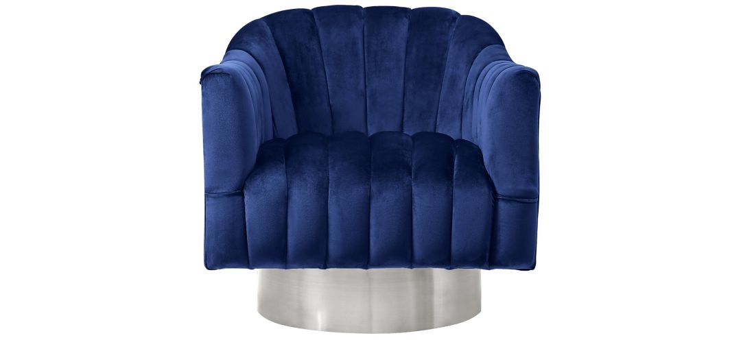 258251920 Farrah Velvet Accent Chair sku 258251920