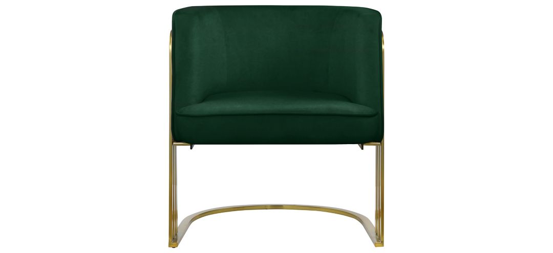 258253320 Rays Velvet Accent Chair sku 258253320