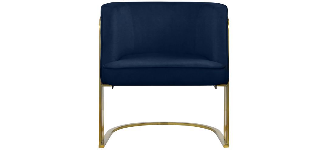 258253340 Rays Velvet Accent Chair sku 258253340