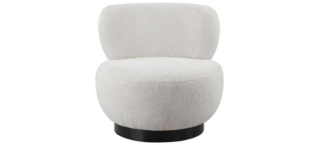 Calais Boucle Fabric Accent Chair