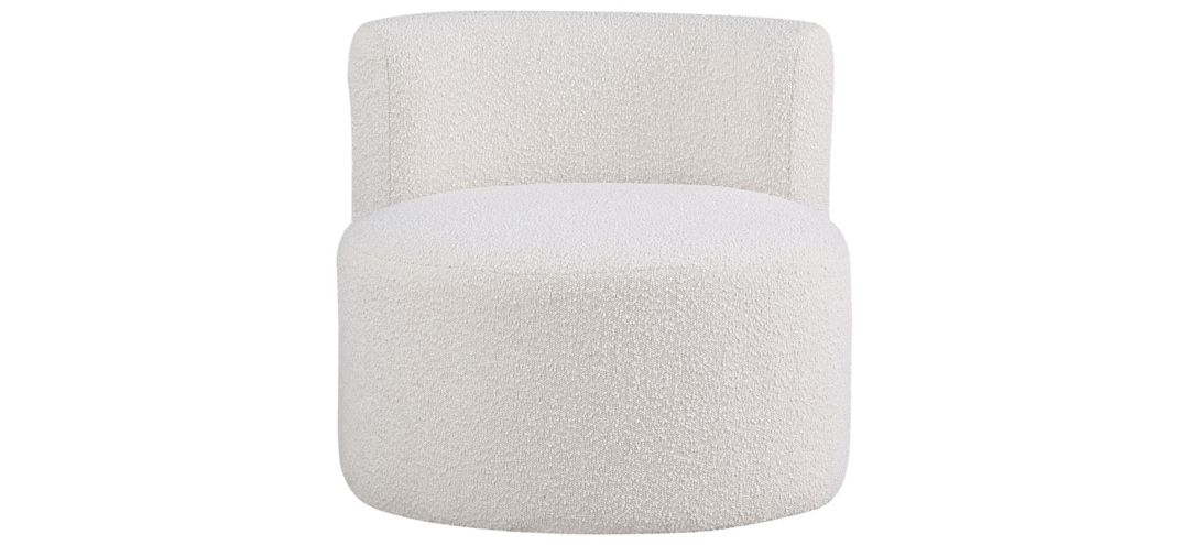 Como Boucle Fabric Accent Chair