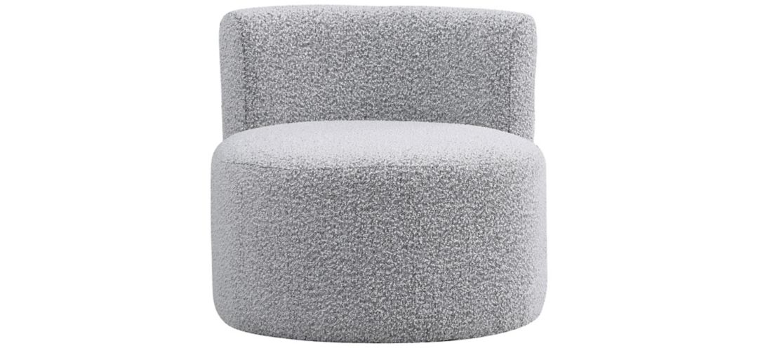 Como Boucle Fabric Accent Chair