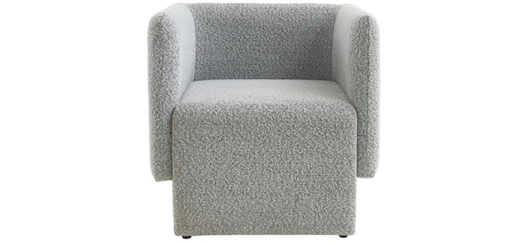 258257540 Vera Boucle Fabric Accent Chair sku 258257540