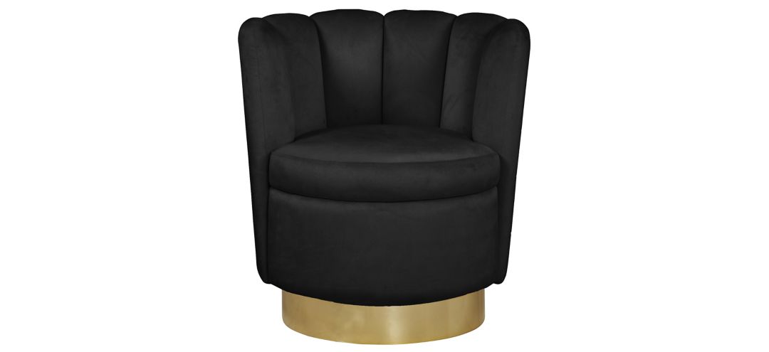 258257810 Lily Velvet Accent Chair sku 258257810